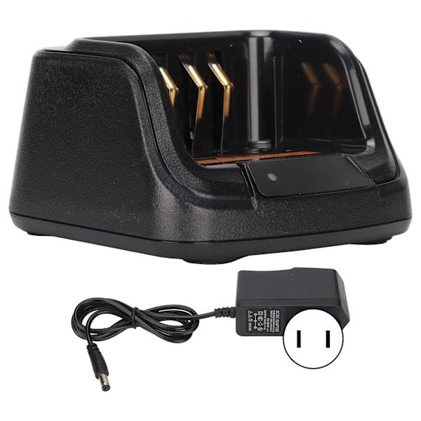 Walkie Talkie Batteriladdare Radio Batteriladdningsbas för Hytera Walkie Talkie 100‑240VUS-kontakt
