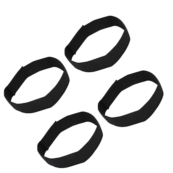 4st Peruk Kanter Elastiska band Bra elasticitet Multifunktionell bredd 3,5 cm Stretch Pannband för Hem Skönhetssalong