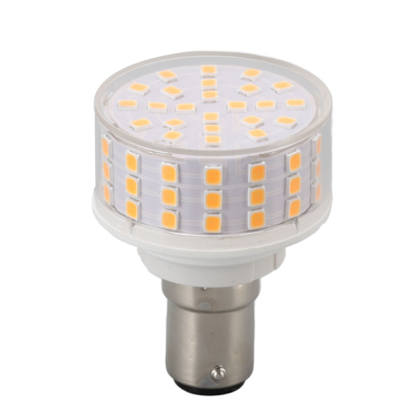 B15 pære 10W 1000LM flimmerfri energisparende LED-maislys for skrivebordslampe 85‑265V varmt lys