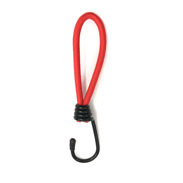 Telt Bungee Cord Camping Elastisk Reb Spænde med Krog Udendørs Fast Bindestrop Camping Tilbehør 15cm