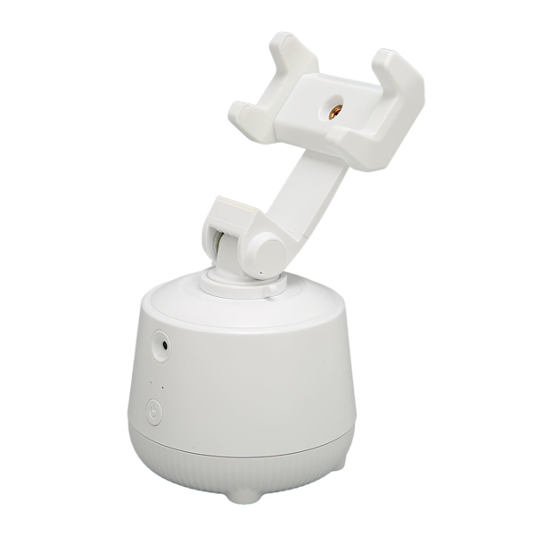 Smartphone Tracking Holder 360 grader Roterende Følg Shooting Stabilisator Live Streaming Telefonstativ