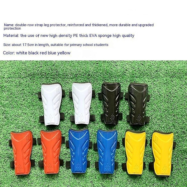 Sininen Nuorten Jalkapallo Shin Guards Lapsille Shin Pads Urheiluvälineet Pojille ja Tytöille