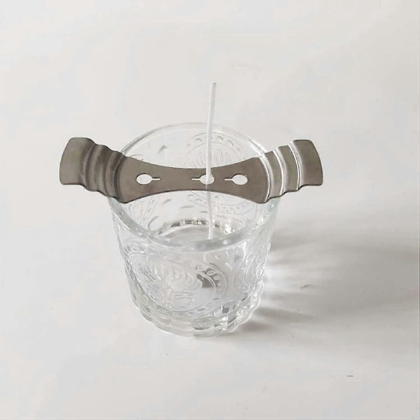 Metall Lysveke Sentreringsenhet, 3-Hulls Metall Lyskjernelampeholder Klips for Lyslaging Elskere (10 stk)