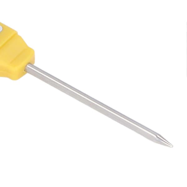 Digital Food Thermometer Automatic Calibration Pen Style High Accuracy Electronic Pocket Thermometer Yellow