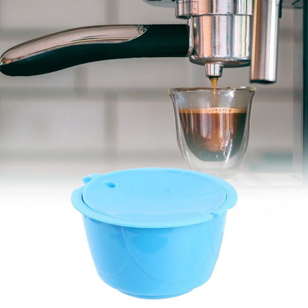 5 stk. gjenbrukbare og påfyllbare kaffekapsler for husholdninger, passer til DOLCE GUSTO-serien kaffemaskiner