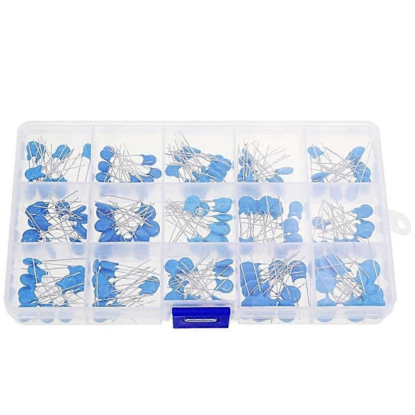 180 st 15 värden Högspännings DIP Keramisk Kondensator Kit 100PF-10000PF