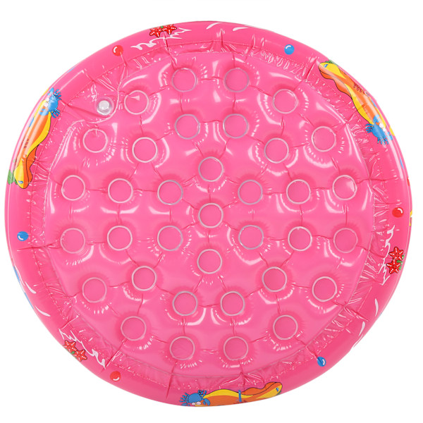 Inomhus och utomhus baby pool rund uppblåsbar barn vatten lek pool rosa 120 cm/47,2 tum