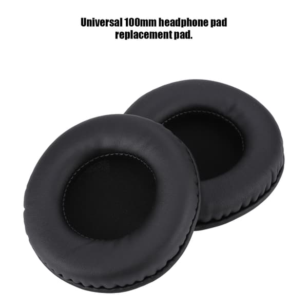 Universell erstatning 100MM øreputer myk skumpute headset deksel