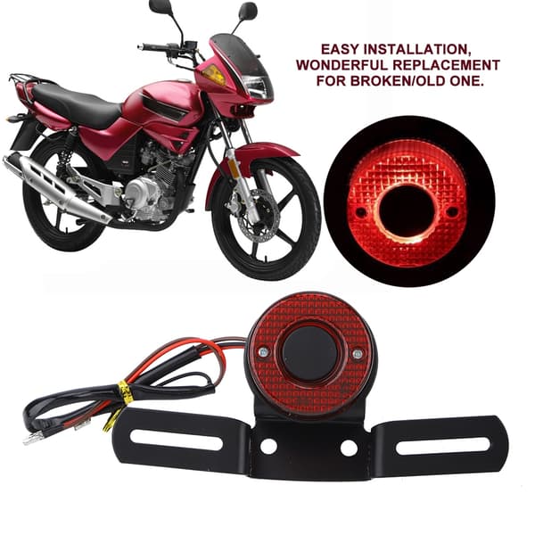 Motorcykel Modifikation Universal Retro LED Baglygte Bremselys
