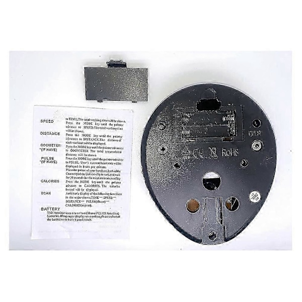 Erstatt Monitor Speedometer for Stasjonær Sykkel, Treningssykkelcomputer, Pulsmåler, Sykkelmonitor