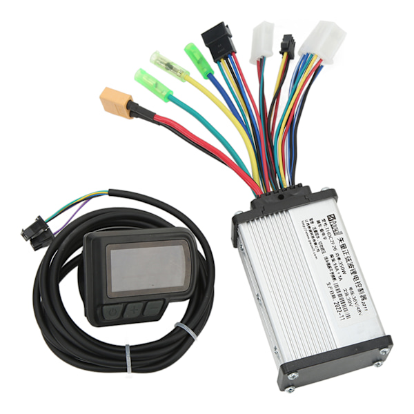 Electric Bike Conversion Kit Sine Wave Controller EN06 Panel Retrofit Parts for 36V 48V 250W 350W Brushless Motor