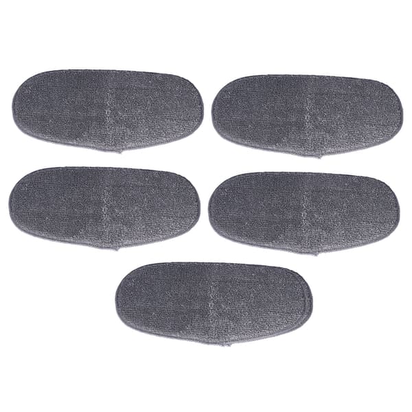 5 STK Dampmoppklut Ultrafine Mikrofiber Moppputer Erstatningstilbehør Passer til Leifheit CleanTenso