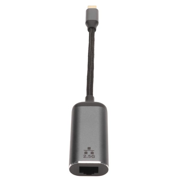 USB C - Ethernet -sovitin High Speed ​​Plug and Play USB Type C - RJ45 2,5 G Gigabit Ethernet LAN -verkkosovitin