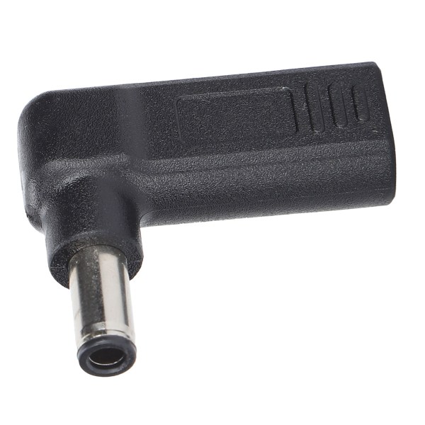 TypeC til DC-adapter Hunn-til-hann-plugg 6,0x0,6 mm rettvinklet PD-kontakt Ladeenhet