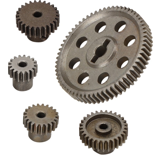 Differential Main Metal Spur Gear 64T 17T 21T 26T 29T Motor Gear RC Del för HSP BRONTOSAURUS 1/10 Truck 94111