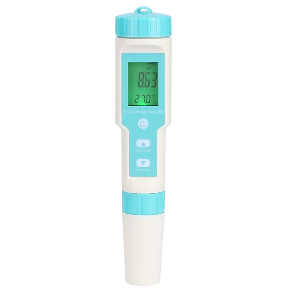Multifunktion Pen Type Vandkvalitet Test Meter Salinitet PH TDS EC ORP Tester