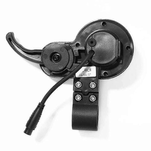 For electric scooter instrument throttle universal throttle display controller 48V 6 pin Svart