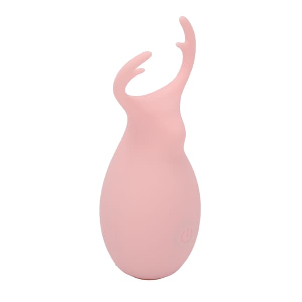 Dyreformet Klitorisstimulator Mini 10 Vibrasjonsmoduser Trådløs Klitoris Nippelstimulator Rosa