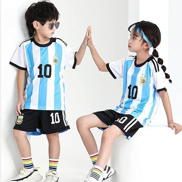 Argentina Hjemmefotballdrakt - Nr. 10 Lionel Messi20 20
