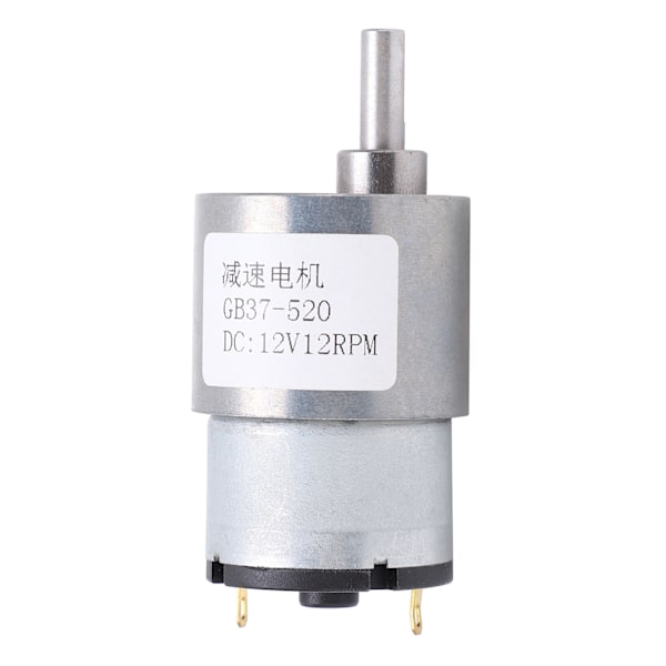 DC-motor 12 V 12 RPM reduceraxel självlåsande växlad motor för fönsterdörröppnare