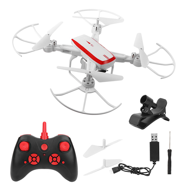 Foldbar drone 4K højopløsningskamera WIFI realtids transmission drone quadcopter hvid