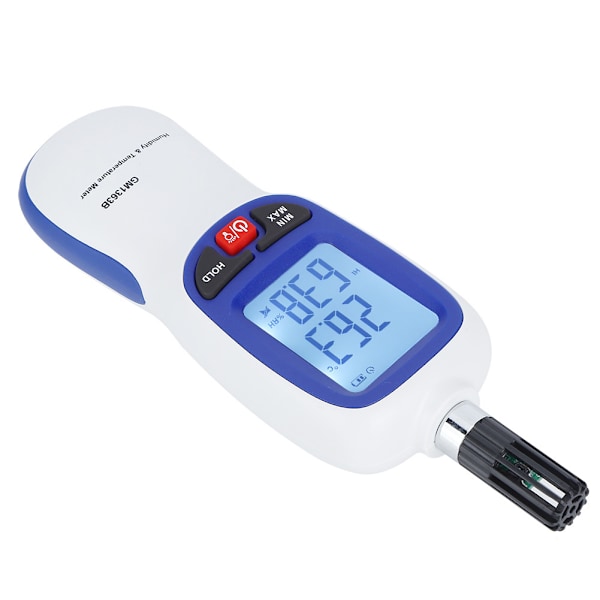 Bærbar digital termohygrometer LCD mini temperatur- og fugtighedsmåler til industri og landbrug