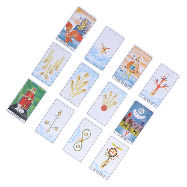 Tarotkort Rudimental Divination Fate Forecasting Tarotkort för familj, vänner och fester