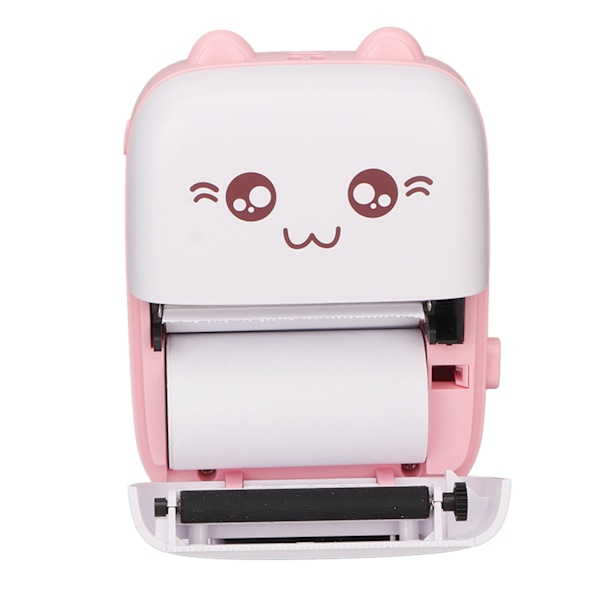 Mini Printer Bærbar Lomme Mini Trådløs Selvhæftende Termisk Printer til Foto Billede Kontor Kvittering Etiket Note Pink
