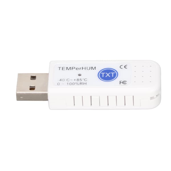 USB Computer Termo Hygrometer Multifunktionel PC Datalogger Alarm Omgivelsestemperatur Fugtighedsmonitor