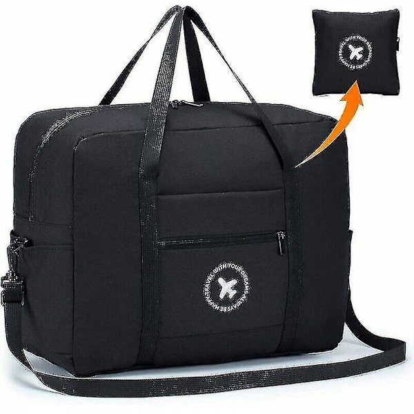 Fällbart Lätt Kabinbagage 44x35x15 - Bärbar Understolsväska
