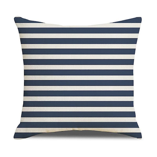 Sett med 11 stk Putetrekk Enkle Firkantede Putetrekk Dekorasjon for Sofa Stue Soverom Kontor 45x45cm