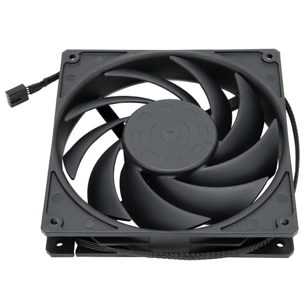 F140 Computer CPU Køleventilator 14cm Støjsvag Desktop Computer Køler Ventilator Sort