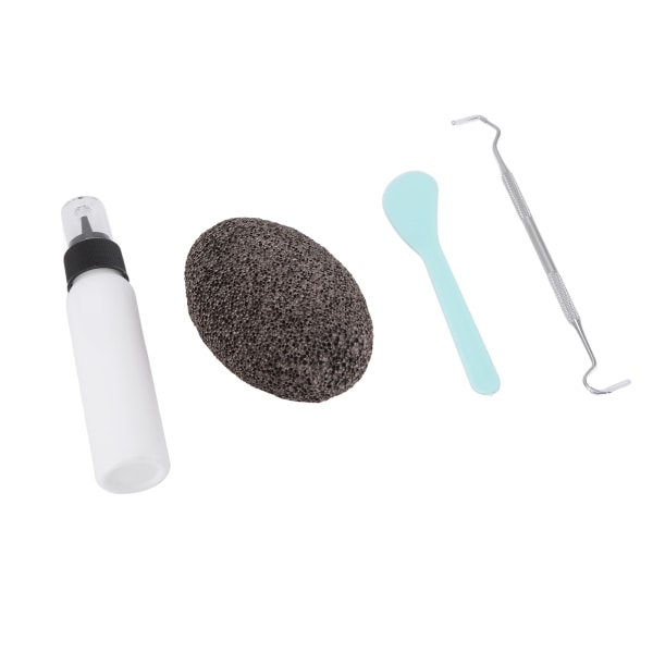 Picking Rock Kit Vit Latex Oval Stone DIY Intressant avkopplande lättnad Pick Rock Toy för vuxna Lindra spänningar