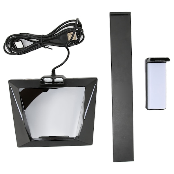 TAIDU WE‑100 RGB -kuulokkeiden teline, pöytäpelituolien pidike, jossa Type C -portti ja 1 USB -portti pelaajille