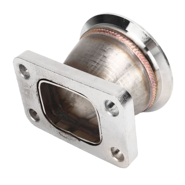 3 tommer V-båndsflangeadapter rustfrit stål rustfri glat flow høj styrke biltilbehør passer til T3 Turbo