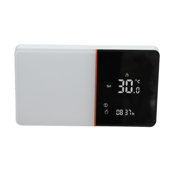 Termostat 5A dubbelsensor spara pengar skydda miljön LCD-temperaturregulator för värmekontroll 95‑240V