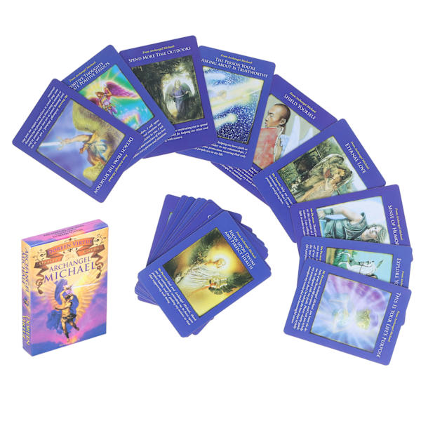 44-kortstokk guidebok tarotkort hologram papir spådom kortspill underholdning brettspill