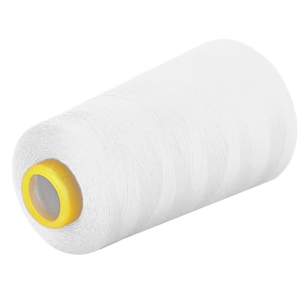 402 Polyester sytråd 3000 yards håndsystreng til DIY håndarbejde skrædderhåndarbejde Hvid