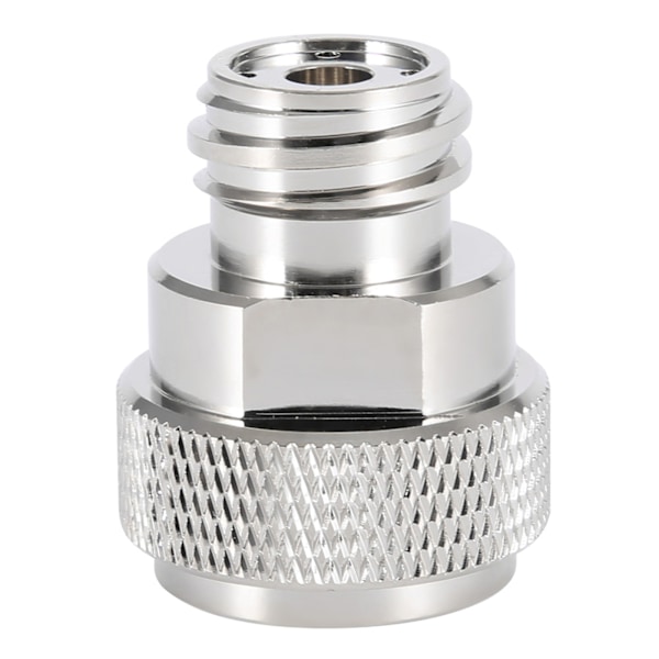 Mässing CO2-adapter Ersätt Tank Behållare Konvertering (Silver)