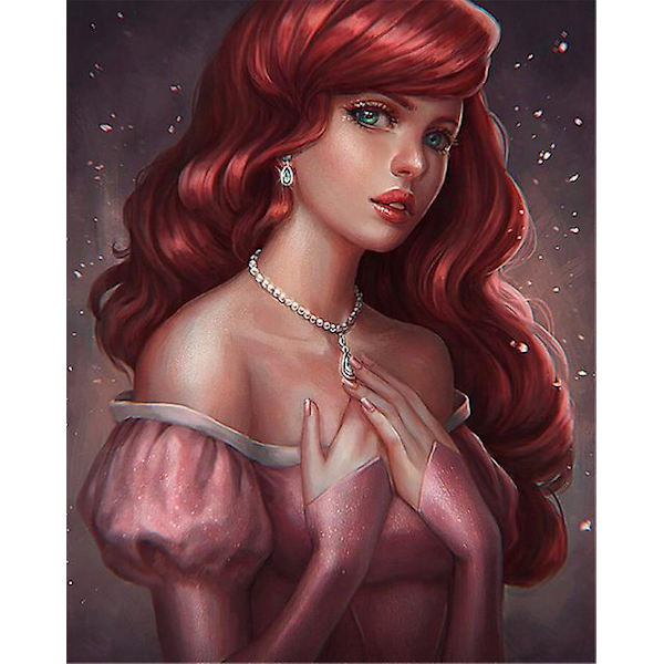 Fantastinen diamond painting 5D aikuisille ja lapsille - 30x40 cm timanttijalokiviristipistotaide seinäkoristeluun