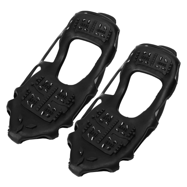 1 par Universal 24 tänder Anti-Slip Ice Cleat Skogrepp Spikes Crampons Stegjärn för vandringsklättringS:29-35