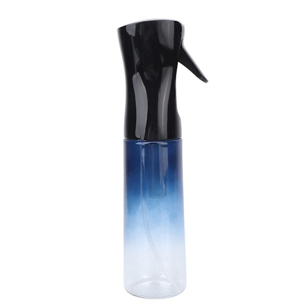 Sprayflaska återanvändbar gradient blå kontinuerlig sprayer för hårstyling rengöring trädgård hudvård 300ML