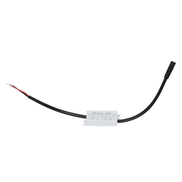 LED-driver AC 85-265V til 2-4V DC strømforsyningstransformatoradapter til LED-stribelys