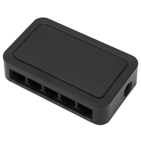 5-ports Gigabit netværksswitch Lille Ethernet-splitter netværksswitch Desktop Plug and Play blæserløs netværksswitch 100-240V EU-stik
