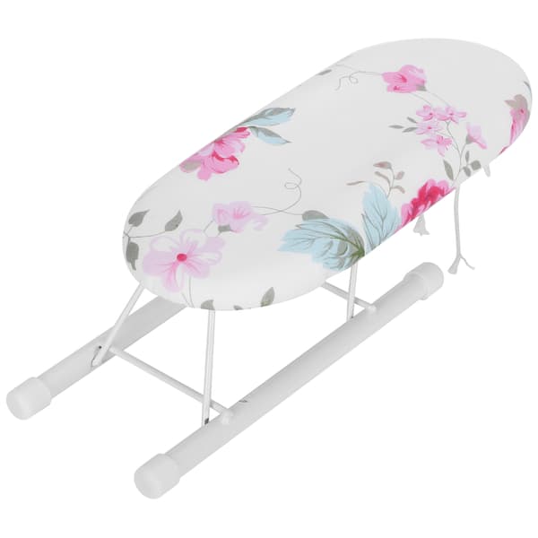 Mini strykbräda vikbar ärmmanschetter kragar strykbräda för hemmabruk och resor Flora Bloom