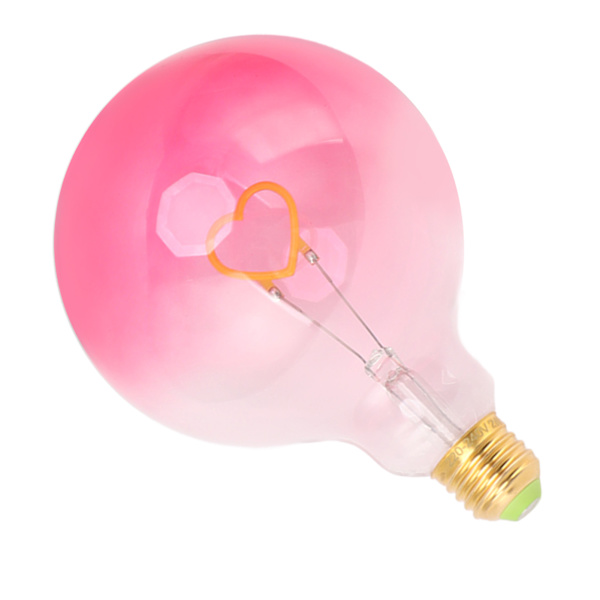 LED Dekorative Pærer Professionel Dæmpbar E27 Skrue Sockel Ambient Natlys Pære Gradient Pink 220‑240V