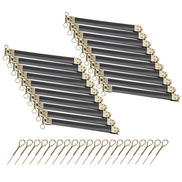 20 Stk Pung Flex Ramme Intern Metal Retro DIY Møntpose Syning Håndværkstilbehør