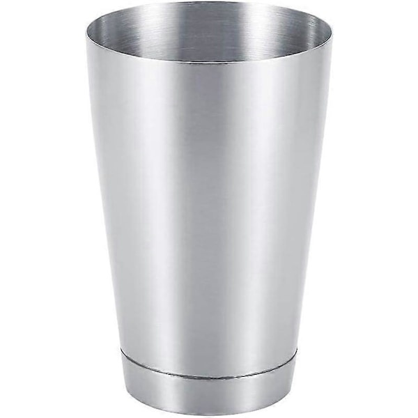 Robust cocktailshaker i rostfritt stål, barverktyg för hushållskök (Silver)