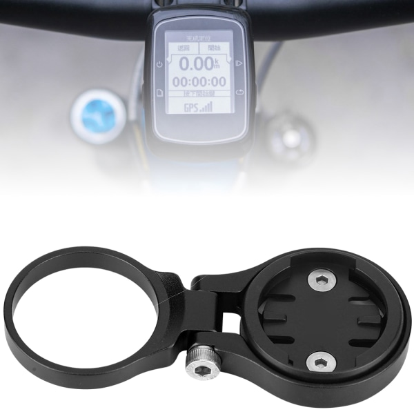 Cykelcykel justerbar holder til stangmontering til Garmin Edge 1000 820 810 520 Computer GPS (sort)