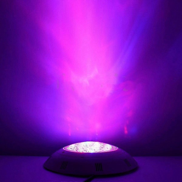 7 Färger 24V 18W LED RGB Pool Ljusstark Lampa /Fjärrkontroll